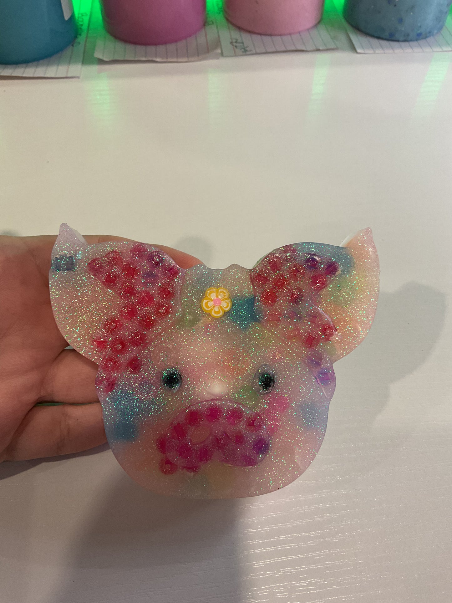 Ms.piggy “pick me pad”