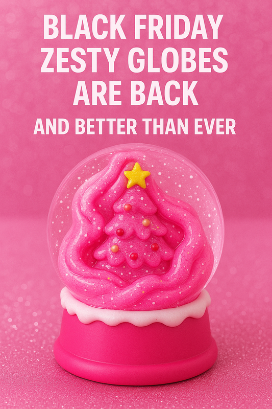 Zesty Globes “cake Batter” edition